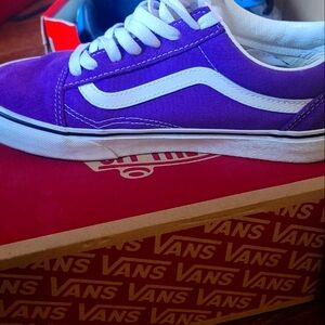 Womens Purple Vans